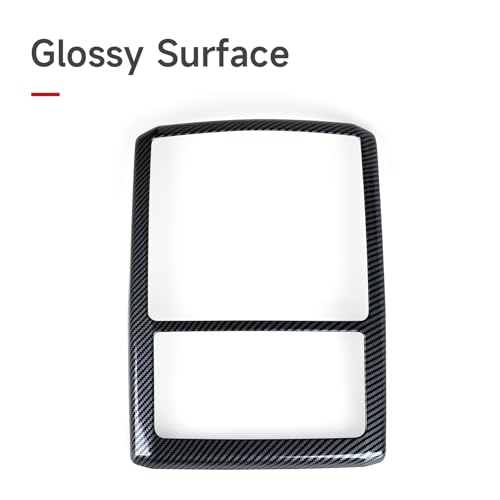 Car Reading Light B ABS Sticker Carbon Fiber Decal Cover Interior Trim Accessories for Toyota 4Runner SUV 2010-2025 Black - color: Reading Light B
