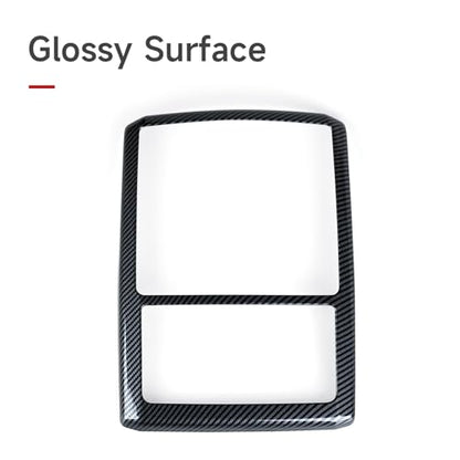 Car Reading Light B ABS Sticker Carbon Fiber Decal Cover Interior Trim Accessories for Toyota 4Runner SUV 2010-2025 Black - color: Reading Light B