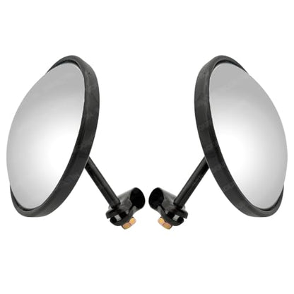 5.7 Inch Convex Round Mirror Blind Spot For Isuzu Mitsubishi Fuso Truck Bus Atv Utv Tractor Room Adjustable Bracket 2 Pcs - color: 2 Pcs (5.7")