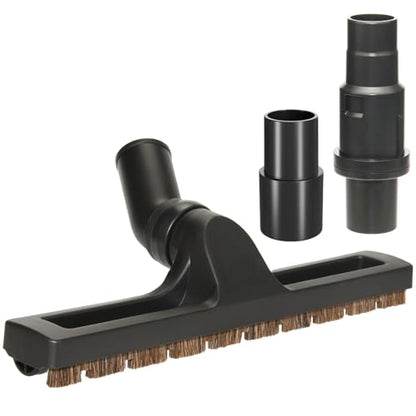 Hardwood Floor Brush Vacuum Attachment Compatible with Shark Corded Stick Rocket HV301 HV322, 1-1/4" Accessories with Adapters (Hardfloor Brush) - style: Hardfloor Brush