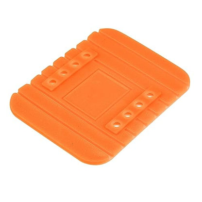 X AUTOHAUX Phone Holder for Car Universal Anti-Slip Dashboard Car Vehicle Cellphone Mobile Phone Pad GPS Mounting Mat Orange - color: Orange