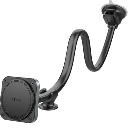 1Zero for Magsafe Car Phone Mount 14-Inch Gooseneck Long Arm Extension, Universal Windshield Dashboard Industrial-Strength Suction Cup Car Phone Holder with Strong Magnets (2026 Upgraded for Magsafe) - color: 2026 Upgraded for Magsafe