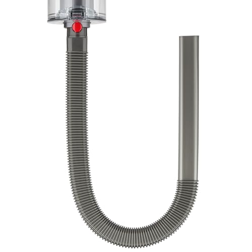 Fullclean Dryer Vent Cleaner Hose Vacuum Attachments for Dyson GEN5 V15 V15s V12 V11 V10 V9 V8 V7 Detect Absolute Cyclone Outsize Slim Vacuum Cleaner Nozzle Crevice Flexible Lint Removal Tool - style: Dryer Hose Gray