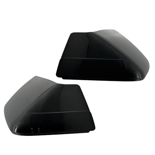 A-Premium 2 PCS Driver and Passenger Side Rearview Mirror Covers Caps - Compatible with Ford Expedition 2007-2017 & Lincoln Navigator 2007-2014 - Smooth Black - color: Smooth Black