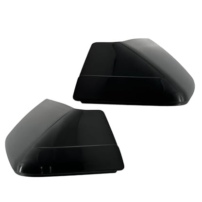 A-Premium 2 PCS Driver and Passenger Side Rearview Mirror Covers Caps - Compatible with Ford Expedition 2007-2017 & Lincoln Navigator 2007-2014 - Smooth Black - color: Smooth Black