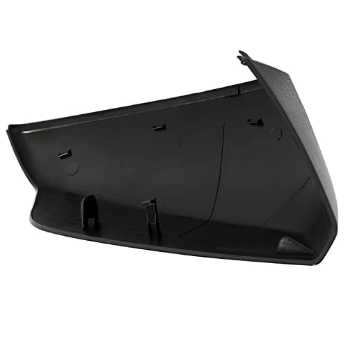 HECASA Mirror Cover Compatible with 2016-2022 Chevy Chevrolet Malibu Replacement for 84026841 Black Plastic Driver Side - size: Driver Side