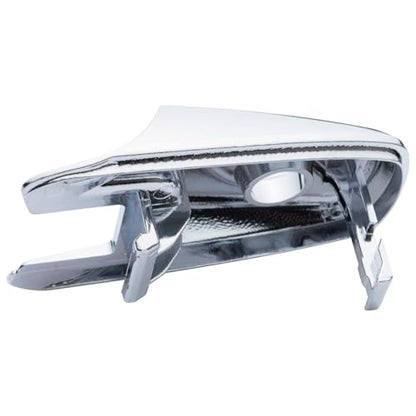 Exterior Door Handle Lock Cylinder Cover Compatible with 2011-2019 Explorer Flex Edge MKX Front Driver Side (Chrome) Replace BA1Z78218A14A, BA1Z-78218A14-A