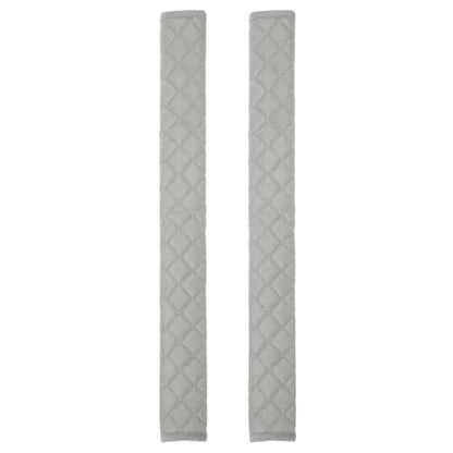 HARFINGTON 2pcs Shoulder Strap Cushions 19.7 Inch Car Seat Belt Pads Cover Auto Seatbelt Strap Shoulder Pad Automotive Seat Belt Cushion Pad for Auto SUV Truck, Grey - color: Grey, size: 19.7 Inch