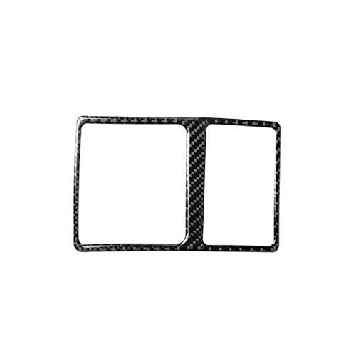 NVCNX Real Premium Carbon Fiber for Lexus IS250 is 250 IS350 2006-2013 2007 2008 2009 2010 2011 2012 / IS250C IS350C 2010-2015 Accessories Car Rear Trunk Switch Frame Cover Interior Trim Sticker 1PC - color: Rear Trunk Switch