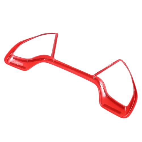 YINGTUU for Honda 10th Gen Civic 2016-2021 Accessories Dash Board Trim Cover Interior Glossy Red - color: Dash Board Trim Cover-Red