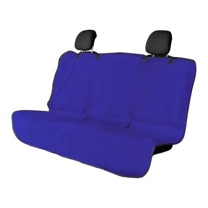 DXNQ Car Towel Seat Cover, Waterproof Sweating Non-Slip Premium Soft Towel Carseat Protector, Universal Machine Washable Car Truck SUV Front Seat Cover for Gym Workout Beach Hiking (Blue, Rear) - color: Blue, 1pc, Rear