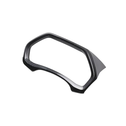 Car Dashboard Cover Compatible With Toyota New Grand Highlander 2024 2025 2026 Dash Board Instrument Panel Frame Dial Dashboard Trim Interior Car Accessories ABS 1PC (Carbon Fiber Style) - color: Carbon Fiber Style