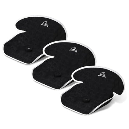 Bear and Care - Piddle Pads - Strollers, Bouncers & Car Seat Pad, Waterproof & Machine-Washable Cover on Car Potty for Toddler Toilet Training (Black, 3 Count (Pack of 1)) - color: Black, size: Pack of 3