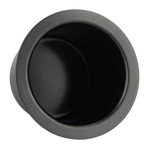 2Pcs Drop-in Cup Holder,304 Stainless Steel Automotive Cup Holders,Black Poker Table Drink Holder Dining Table Cinema Sofa Yacht Boats Cars Touring RV Car Drop-in Drink Cup Holder - size: Black,2pcs