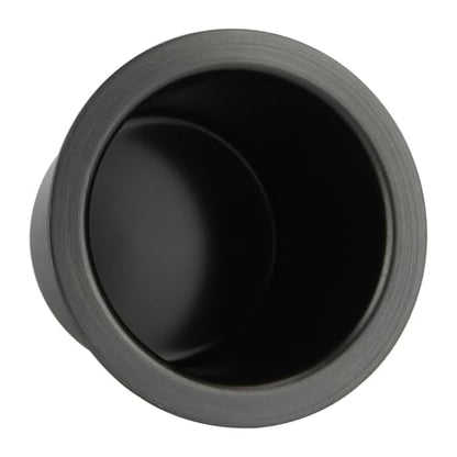2Pcs Drop-in Cup Holder,304 Stainless Steel Automotive Cup Holders,Black Poker Table Drink Holder Dining Table Cinema Sofa Yacht Boats Cars Touring RV Car Drop-in Drink Cup Holder - size: Black,2pcs