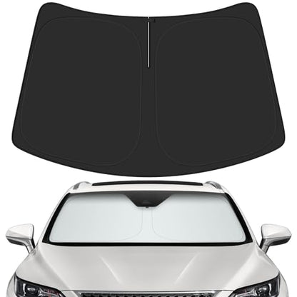 Car Windshield Sun Shade for Lexus 2016-2022 RX 350 450h Accessories (OEM Design) Reflective Foldable Heat Insulation Sunshade for Ultimate Protection - size: for Lexus 2016-2022 RX