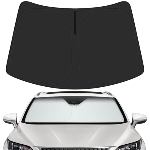 Car Windshield Sun Shade for Lexus 2016-2022 RX 350 450h Accessories (OEM Design) Reflective Foldable Heat Insulation Sunshade for Ultimate Protection - size: for Lexus 2016-2022 RX