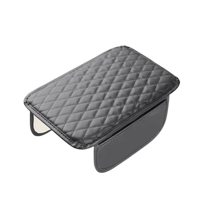 Upgraded Car Middle Center Console Cover with 2 Storage, Universal Microfiber Leather Car Armrest Cover Cushion Universal Vehicle Middle Console Cover, Most Vehicle, SUV, Truck (Gray) - color: Gray