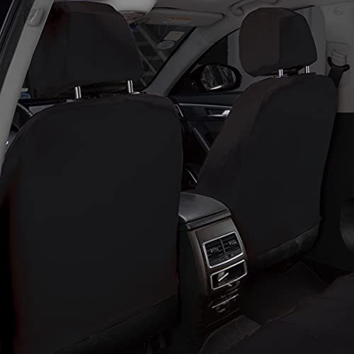 Flying Banner Car Seat Covers Front Seats Rear Bench Polyester car seat Protectors Easy installations Rear Bench Split Classic Man Lady Truck - color: Black Burgundy