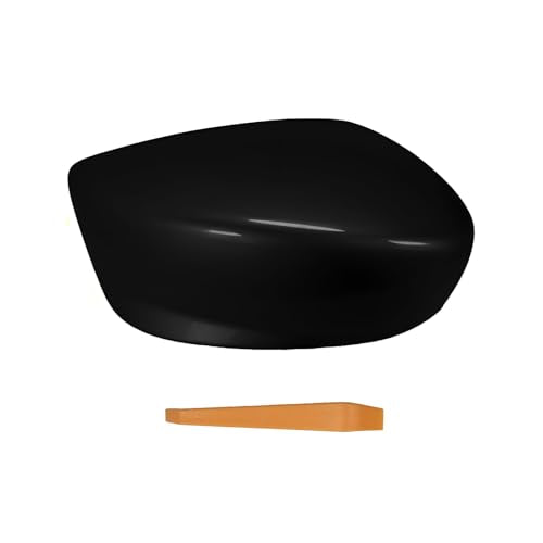 Driver Left Side Mirror Cover Cap Compatible with Honda Accord 2008-2012 Glossy Black - color: Glossy Black, size: Left Driver Side