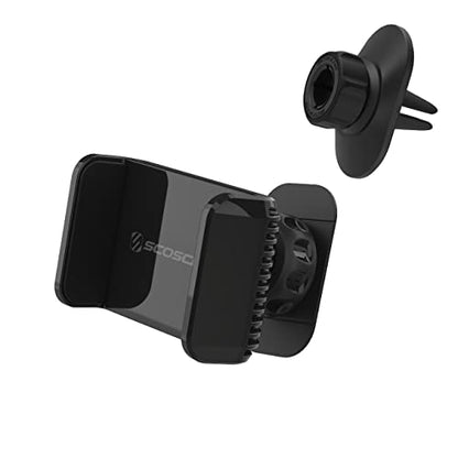 Scosche UH4DVM-SP CarMount 2-in-1 Universal Phone Vent or Dash Mount for The Car | Portable and Adjustable with 360 rotation - style: Dash / Vent