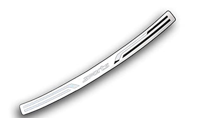Car Stainless Steel Rear Bumper Protector, for Toyota Highlander 2015-2021 Accessories, Auto Parts Tailgate Back Trunk Door Sill Cover Scuff Plate Strip Guard Protection