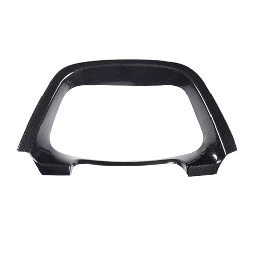 BOYUER for Toyota RAV4 2013-2018 ABS Instrument Frame Steering Wheel Panel Dashboard Cover Trim Sticker Car Interior Accessories Decoration Panel Moulding Trims (Carbon Fiber) - color: Carbon Fiber