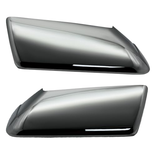 A-Premium 2 PCS Driver and Passenger Side Rearview Mirror Covers Caps - Compatible with Ford Expedition 2015-2017 & Lincoln Navigator 2007-2017 - Chrome - color: Chrome