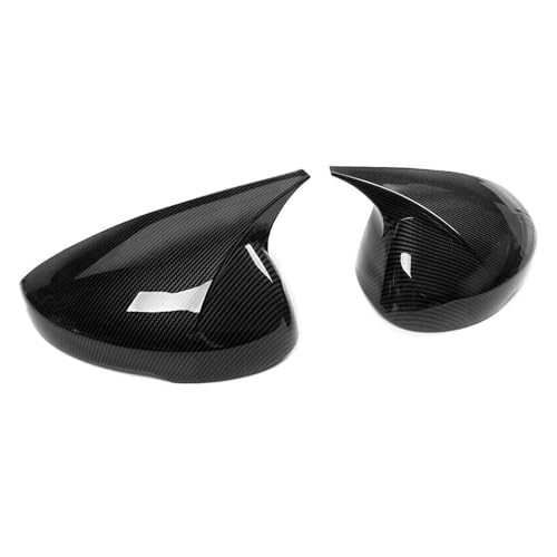 GGDZTMNB Side Mirror Fits Horns Carbon Fiber Print ABS Rear View Covers RMC-HC22MP-CFL F22HCHCFPARVSMC2224