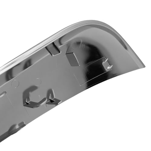 A-Premium Passenger Side Rearview Mirror Cover Cap - Compatible with Ford Explorer 2019 - Chrome - style: Right Passenger Side