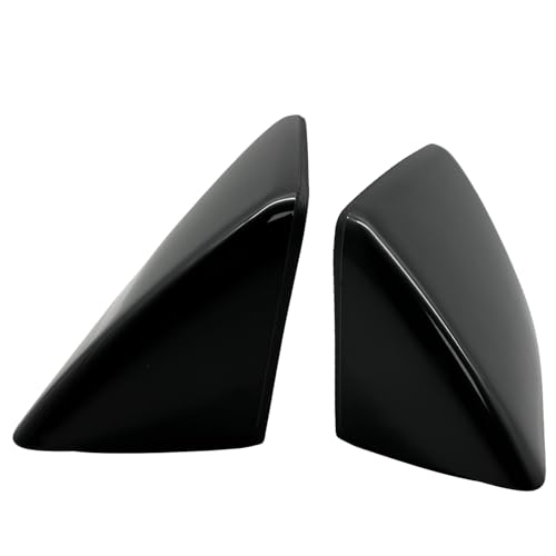 A-Premium 2 PCS Driver and Passenger Side Upper Rearview Mirror Covers Caps - Compatible with Ford Expedition 2007-2017 - Textured Black - color: Textured Black