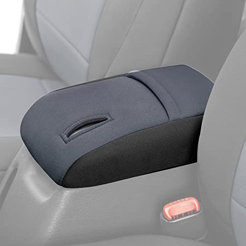 Diver Down Neoprene Center Console Cover - Fits Jeep 1997-2006 TJ Wrangler - Cushioned Armrest Cover - Doesn't Burn Your Elbow - Tight Custom Fit - Comfortable Foam Armrest Pad (97-00 Charcoal) - color: Charcoal, size: 1997-2000 TJ