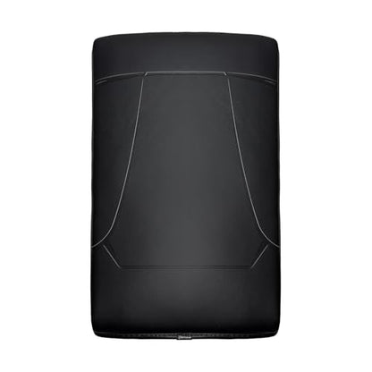 BestEvMod Thickened Center Console Armrest Pad Cover Compatible with Tesla Model Y Juniper 2026 2025 Extra Soft Microfiber Vegan Leather Protector Seat Armrest Cover OEM Style (Black) - color: Black-Thickened, size: Juniper