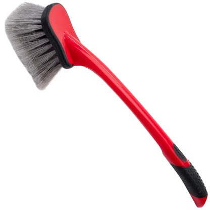 Mothers 155800 Wheel Well Long Handled Brush - size: Long