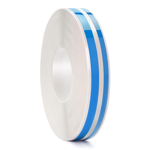 Car Pinstriping Tape, 32Ft Car Vinyl Striping Tape Stripe Decal Waistline Body Side Striping Tape Emblems Trim for DIY Car Racing Motorcycle SUV Pickup (Blue) - color: Blue-1