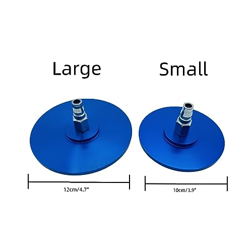 4.7x2.1 Inches Powerful Cup Adapter For Vac-U-Lock Machine Air Connector Device Attachments Accessory Gift (Blue-Large) - color: Blue-Large