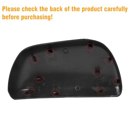 Moonlinks Compatible with 2012 2013 2014 2015 2016 2017 2018 2019 2020 Toyota Sienna Left Driver Side Mirror Cover Replacement, Blue Left Side Clip-on Mirror Cap Replaces for 87945-08021-J0 - color: Left Blue