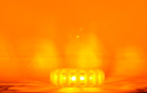 RPF16LM6 CASE OF 6 AMBER RECHARGEABLE 9-FUNCTIONS PORTABLE 16 LED POWER FLARE POWER-MARKERS ROADSIDE EMERGENCY MAGNETIC - color: AMBER