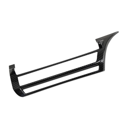 Carbon Fiber Style Center Console AC Switch Panel Air Vent Cover Trim Accessories for 2025-2026 Toyota Camry