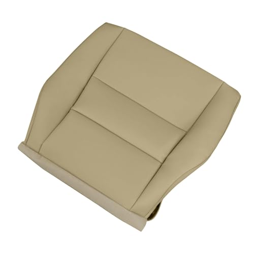 NLQR Front Driver & Passenger Side Bottom & Top Lean Back Replacement Seat Covers Tan Microfiber Leather Compatible with Honda CRV 2007 2008 2009 2010 2011 - color: Tan