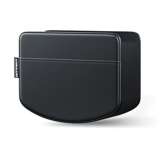 LEIWOOR Car Door Organizer & Cup Holder, Multifunctional Car Storage Box, Trash Can, Large Capacity Storage Bag, Foldable Side Storage Pouch, Interior Accessory for Sedan SUV Truck (Sleek Minimalist) - color: Sleek Minimalist