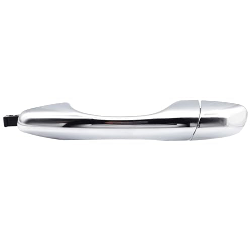Rear Left Drive Side Chrome Exterior Door Handle w/Cover Compatible with 2016-2020 Kia Sorento,Replaces 82651-C5010 83652-C5010 - size: Rear Left
