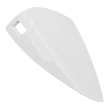 Car Front Left Side Door Handle Key Cover Cap Compatible with Hyundai Elantra MK7 2020 2021 2022 2023 Replace Part 82652-AA100 Door Handle End Bezel (Front Left, White) - color: White