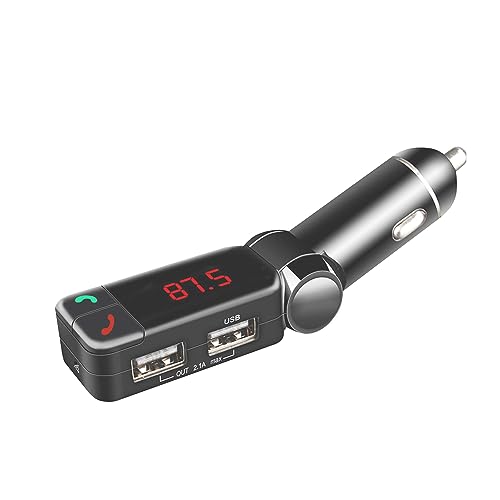 Bracketron Roadtripper Bluetooth Enabled FM Transmitter Connect Phone Audio to Cars Trucks RVs Buses Boats Radio Speakers