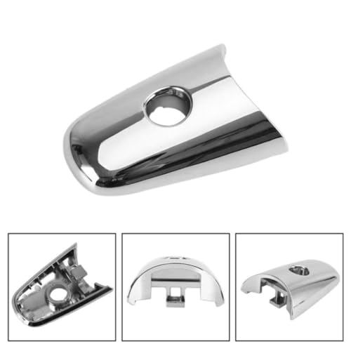 Front Car Exterior Door Handle Cover with Keyhole Outside Door Handle Escutcheon for Nissan Armada 2017-2020 Infiniti QX60
