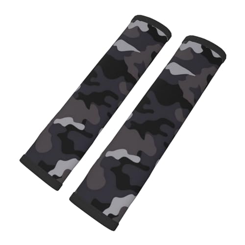 2 Pack Seat Belt Covers with Camouflage Pattern, Soft Comfortable Seat Belt Pads for Adults Universal Car, Seat Belt Shoulder Pad for A More Comfortable Driving - color: Camouflage
