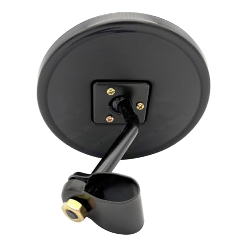 5.7 Inch Convex Round Mirror Blind Spot For Isuzu Mitsubishi Fuso Truck Bus Atv Utv Tractor Room Scooter etc. Adjustable Bracket Installation size: 0.78–1 inches - color: 1 Pcs (5.7")