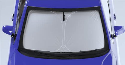 Autotech Park Foldable Sunshade Compatible with 2022-2025 Rivian R1S and R1T, UV Reflective and Easy Storage, Custom-fit Car Windshield Sun Shade