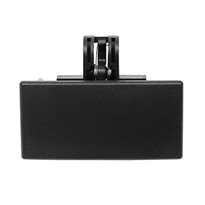 Gledewen Glove Box Latch Handle (Black), Compatible with 2008-2016 Ford F150 F250 F350 F450 F550 Super Duty Edge, Lincoln Mark LT MKX | BL3Z-1506072-AE Glove Box Door Lock Open Handle - color: Black Glove Box Latch Handle