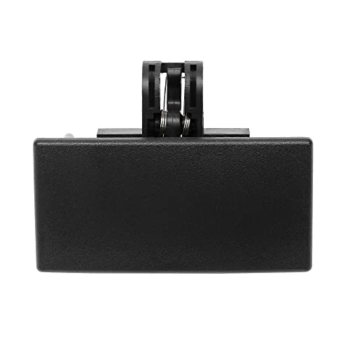 Gledewen Glove Box Latch Handle (Black), Compatible with 2008-2016 Ford F150 F250 F350 F450 F550 Super Duty Edge, Lincoln Mark LT MKX | BL3Z-1506072-AE Glove Box Door Lock Open Handle - color: Black Glove Box Latch Handle